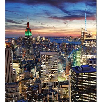 Vliesové fototapety New York mrakodrapy rozmer 225 cm x 250 cm