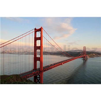 Vliesové fototapety Golden Gate rozmer 375 cm x 250 cm