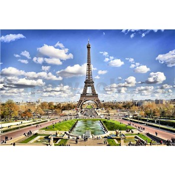 Vliesové fototapety Paríž rozmer 375 cm x 250 cm - POSLEDNÉ KUSY