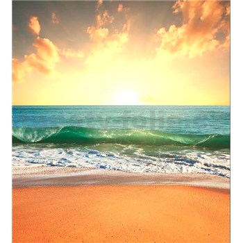 Vliesové fototapety slnko v mori rozmer 225 cm x 250 cm