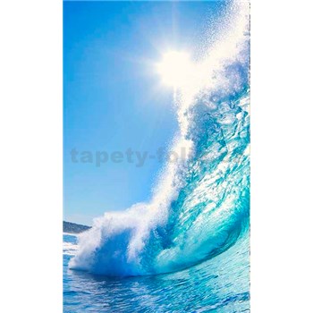 Vliesové fototapety morské vlny rozmer 150 cm x 250 cm