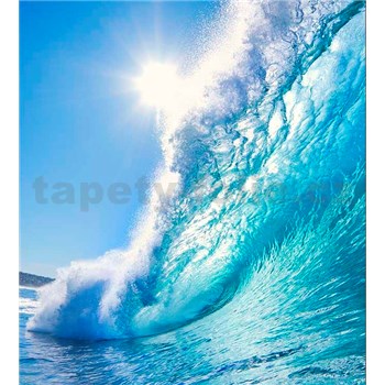 Vliesové fototapety morské vlny rozmer 225 cm x 250 cm - POSLEDNÉ KUSY