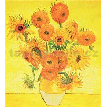 Vliesové fototapety slnečnica - Vincent Van Gogh rozmer 225 cm x 250 cm