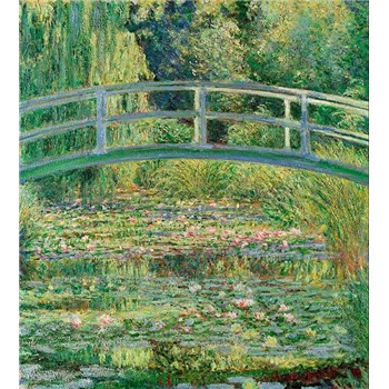 Vliesové fototapety Water lily pond - Calude Oskar Monet rozmer 225 cm x 250 cm