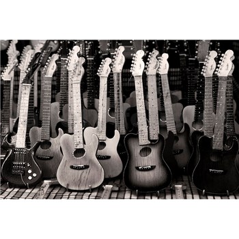 Vliesové fototapety gitarová kolekcia rozmer 375 cm x 250 cm