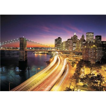 Fototapeta New York Night, rozmer 368 x 254 cm