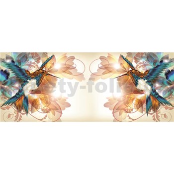 Vliesové fototapety kolibríky, rozmer 250 x 104 cm