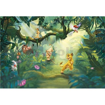Fototapety Disney Lion King v džungli rozmer 368 cm x 254 cm