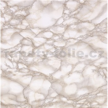 Samolepiace tapety mramor béžový Carrara 90 cm x 15 m