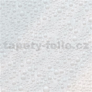 Samolepiace tapety - transparentné kvapky vody 45 cm x 15 m