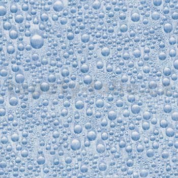 Samolepiace tapety - transparentné modré kvapky vody - 45 cm x 15 m