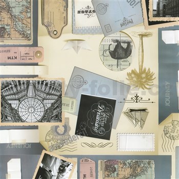 Samolepiace tapety listy 45 cm x 15 m