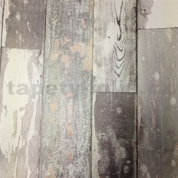 Samolepiace tapety Scrapwood sivé 45 cm x 15 m