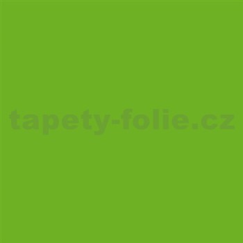 Samolepiace tapety zelená lesklá 45 cm x 15 m