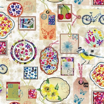 Samolepiace tapety Tags 45 cm x 15 m