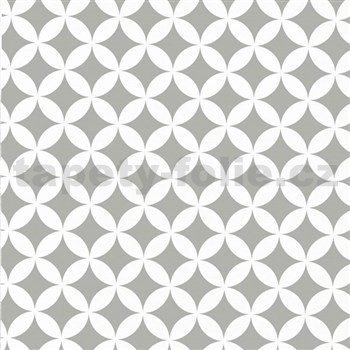 Samolepiace tapety Elliot strieborný 45 cm x 15 m - POSLEDNÉ METRE