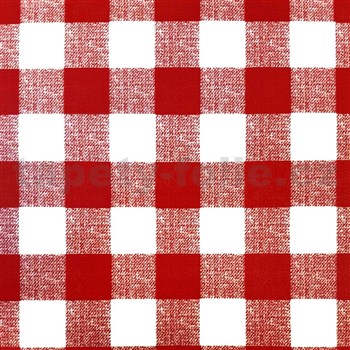 Samolepiace tapety kocky červené - 45 cm x 15 m
