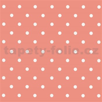Samolepiace fólie bodky ružové - 45 cm x 15 m