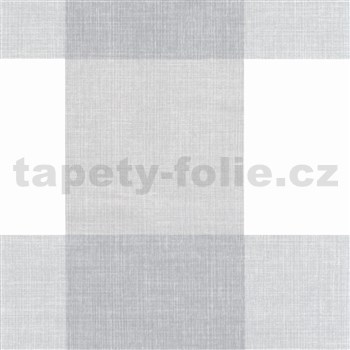 Samolepiace tapety štvorce sivo-biele - 45 cm x 15 m