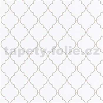 Samolepiace tapety ornament hnedý - 45 cm x 15 m