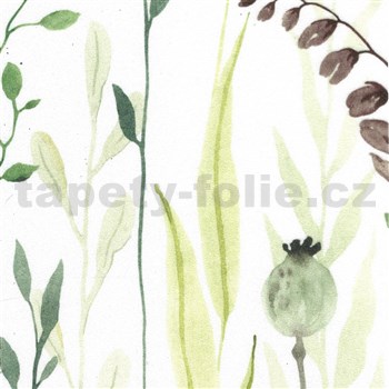 Statické tapety tansparentné Meadow - 67,5 cm x 1,5 m