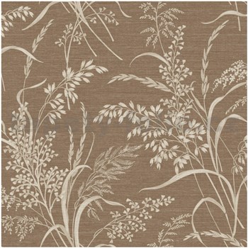 Vliesové tapety na stenu IMPOL Prairie motív lúčnych tráv hnedý