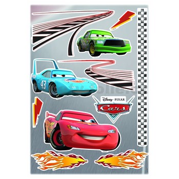 Samolepky na stenu Disney Cars rozmer 50 cm x 70 cm