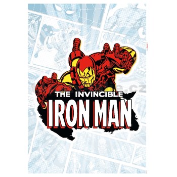 Samolepky na stenu Disney Iron Man Comic Classic 50 cm x 70 cm