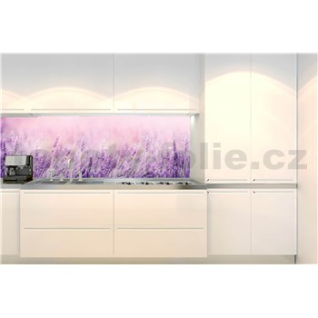 Samolepiace tapety za kuchynskú linku levanduľe rozmer 260 cm x 60 cm