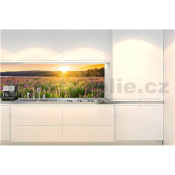 Samolepiace tapety za kuchynskú linku západ slnka rozmer 180 cm x 60 cm