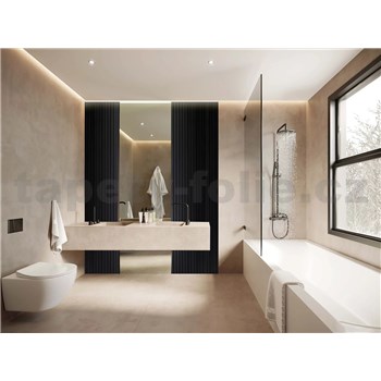 Lamelové dekoračné panely TARENT čierna lišta 12,2 x 270 cm - POSLEDNÉ KUSY