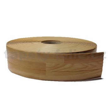 Podlahová lemovka z PVC samolepiaca drevo špalkové stredné 5,3 cm x 30 m