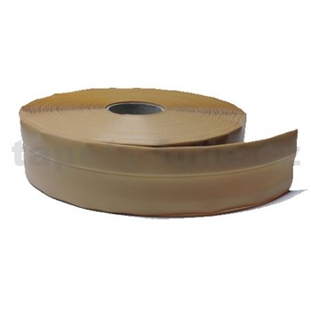 Podlahová lemovka z PVC béžová 5,3 cm x 40 m