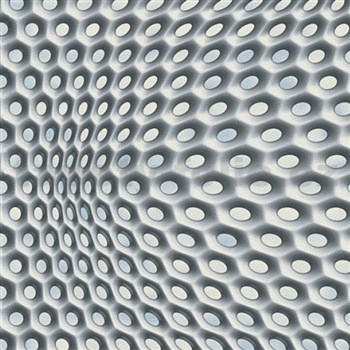 Vliesové tapety na stenu Harmony in Motion by Mac Stopa moderné 3D modrý - POSLEDNÉ KUSY