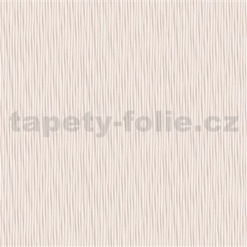 Moderní tapety na stenu IMPOL Novella malé vlnovky svetlo hnedé - POSLEDNÉ KUSY