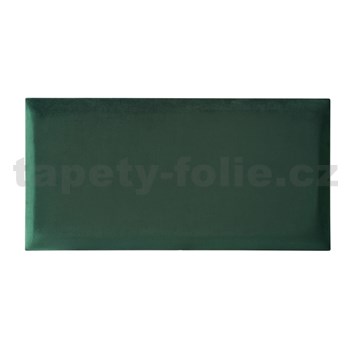 Čalúnený panel SOFTLINE 60 x 30 cm fľaškovo zelený
