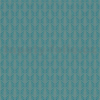 Vliesové tapety na stenu MyRiad stromčekový vzor modrý
