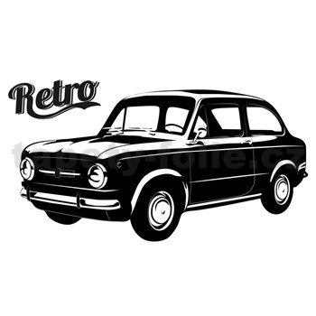 Samolepky na stenu auto