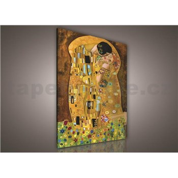 Obraz na stenu Gustav Klimt Bozk 75 x 100 cm