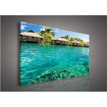 Obraz na stenu Maledivy 100 x 75 cm