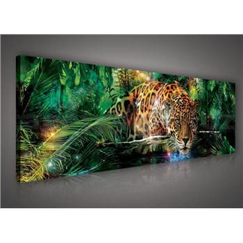 Obraz na stenu jaguár 145 x 45 cm