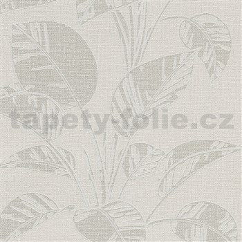 Vliesové tapety na stenu IMPOL Opus listy hnedé