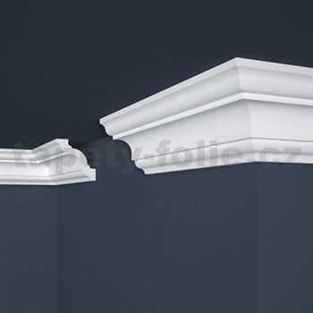 Nástenná dekoratívna lišta XPS E-15 rozmer 2000x80x80mm