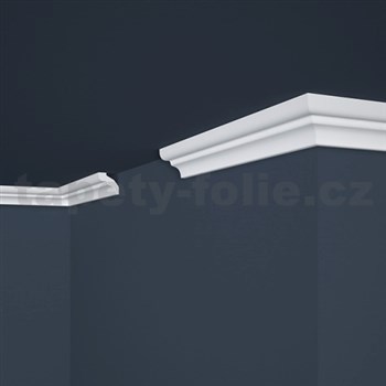 Nástenná dekoratívna lišta XPS E-6 rozmer 2000x32x33mm