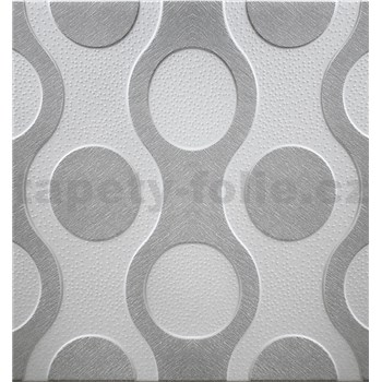 3D panel XPS CHAINS sivý rozmer 50 x 50 cm