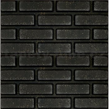 Stropné panely 3D XPS tehla čierno-zlatá rozmer 50 x 50 cm