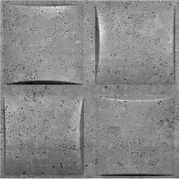 Stropné panely 3D XPS PLAID beton svetlý rozmer 50 x 50 cm