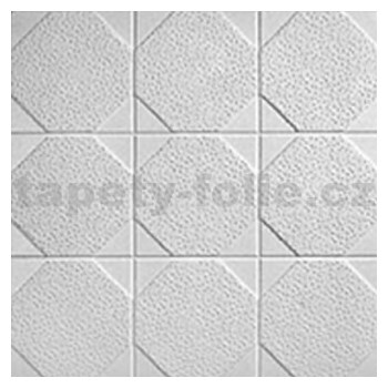 Stropné panely 3D EPS OKTA S biely rozmer 50 x 50 cm