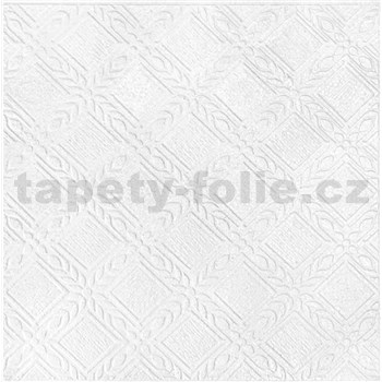 Stropné panely XPS PERGA biely rozmer 50 x 50 cm
