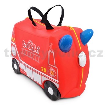 Detský kufor TRUNKI na kolieskach hasiči